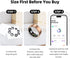 TIAZUUX Tracker-IP68 Smart Ring for Women&Men-Activity/Sleep/Heart Rate/HRV/Stress/Women's Health
