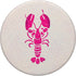 For Lobster Lovers Pink Lobster on Sand | Nautical Theme PopSockets Swappable PopGrip