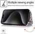 uCOLOR Wallet Case for iPhone 15 Pro Max 6.7" with Card Holder Slot, Flip Leather Kickstand, RFID Blocking, Almond Latte