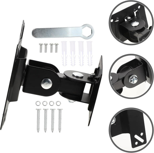 WATIIFUFU 14-27 Inch 360-degree Rotatable Tv Wall Mount Bracket Metal Shaft Swivel Small Flat Screen Tv Stand Mount