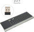 Zyyini 2 in 1 Portable Keyboard with Touchpad, Numeric Keypad, QWERTY Layout for Notebooks and Computers