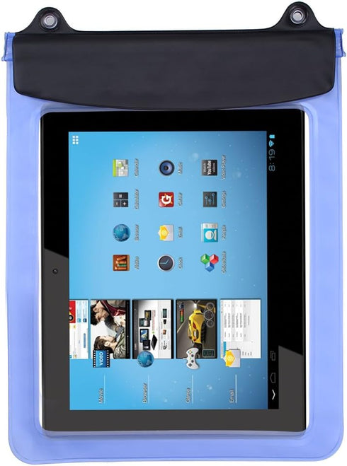 9.7'' 10.1'' 10.5'' 10.8'' Waterproof Pouch Bag Case for iPad Air 2, Samsung Galaxy Tab S 10.5'', Microsoft Surface RT