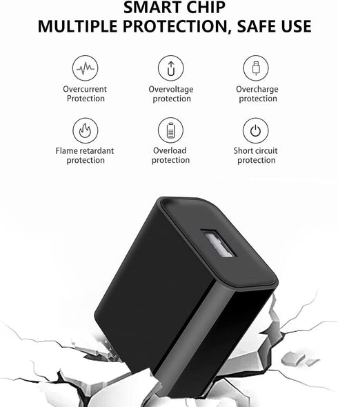 Micro USB Power Cord Adaptor Charger Compatible for Roku Streaming Stick, Roku Express Plus, Roku Premier/Plus, Roku