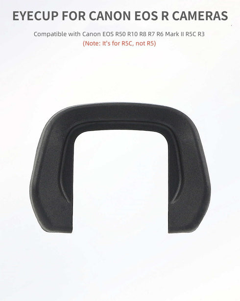 Camera Eyecup Viewfinder Eyepiece + Bubble Spirit Level Hot Shoe Cover Kit for Canon EOS R50 R10 R8 R7 R6