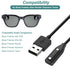Kissmart Charger for Bose Frames Alto/Rondo/Soprano/Tenor, Replacement Magnetic USB Charging Cable for Bose Frames Audio Sunglasses (1)