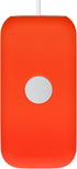 kwmobile Case for Apple Vision Pro Battery Case, Silicone Holder Protective Cover in Orange