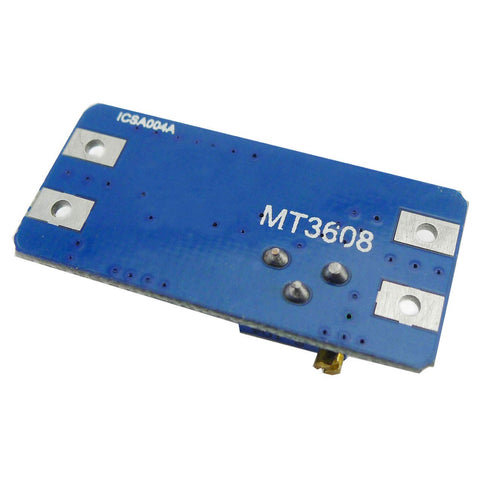 MT3608 DC-DC Step Up Boost Power Converter Adjustable 2A Module, Input 2-24V to Output 5V-28V (Pack of 5)