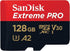 SanDisk Extreme Pro MicroSD Card 128GB Memory Card for DJI Air 2S Drone, Class 10 Video Speed V30 UHS-I