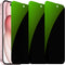 3 PCS Anti-Blue Privacy Tempered Glass for iPhone 15, Anti-Spy Screen Protector, 9H Hardness, Anti-scratch 6.1 inch