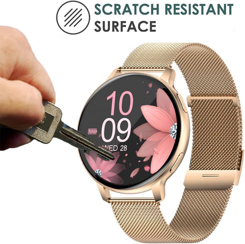 6 Pack S53 1.39" Watch Screen Protector Film for Forfitead Smartwatch, Crystal Clear HD Anti-Scratch Foils