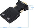 VGA to HDMI Converter 1080P Adapter with Audio Cable and USB Cable for PC Laptop to HDTV