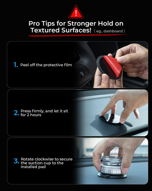 Haassue 2026 [89+LBS Suction/2800gf Car/Mirror/Gym/Kitchen/iPhone17 16 15 14 13 12, Upgraded Vacuum Magnetic Car Phone