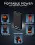 Vida IT Compact Power Bank Portable Charger for Samsung Galaxy S22 S21 S10 S7 Edge, 5000mAh
