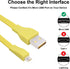 Sqrmekoko Quick Charger Cable Adapter Compatible with Ultimate Ears UE BOOM MEGABOOM Wireless Speaker White & Yellow