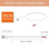 WMSDGZAI 24AWG 2.0 2 5V 2A 1.64FT 2PACK) USB Male Pin Bare Wire Pigtail Cable, USB Extension Cable Open End for DIY