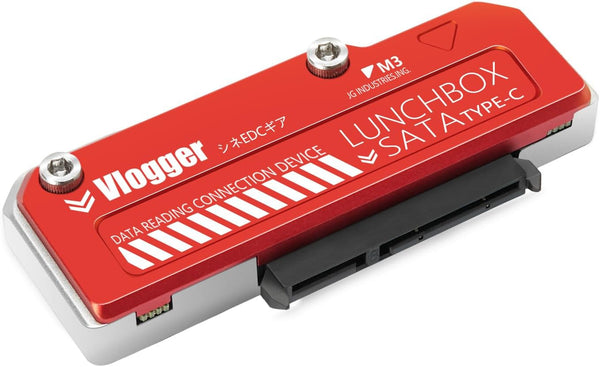 MUNYEAH SSD Card Reader, SATA to Type-C USB 3.1, Compatible with Lunchbox 2.5-inch