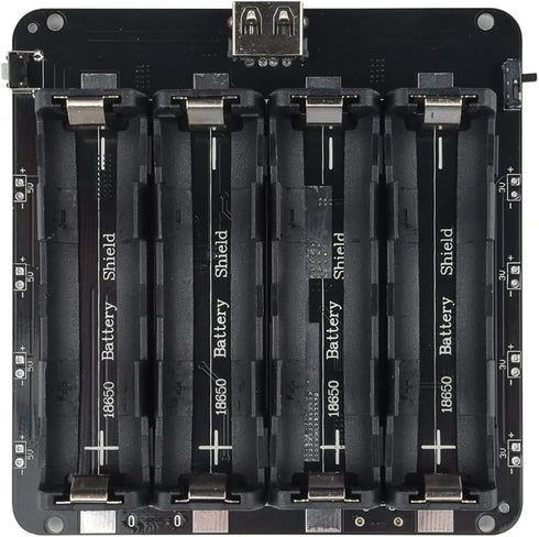 diymore 18650 V9 5V/3A 3V/1A (4 Battery Holder Four Li-ion Battery Shield Micro USB Power Bank Battery Charging Module