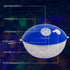 Bluetooth Speakers with Colorful Lights, Portable IPX7 Waterproof Speaker, Built-in Mic for Home and Outdoors