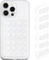 Anteel Double-Sided Silicone Suction Phone Case Mount, Enhanced Suction Cup Power and Thickened