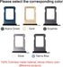 13 13 ASDAWN Replacement for iPhone Pro Max SIM Card Slot Tray Holder Compatible with iPhone Pro SIM Card Tray Slot