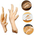 2 5.83X1.89X1.18 Inch SHOWERORO Chicken Feet Model Pcs Realistic Faux Chicken Toe Simulated Food Prop for Kitchen Decor