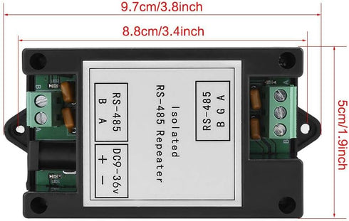 RS-485 Repeater, Industrial Grade Amplifier Isolated Converter for Attendance Machine, IC Card Charging System