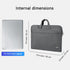 Voova 13-14 Inch Laptop Sleeve Shoulder Bag, Waterproof Carrying Case for MacBook Air/Pro, Dell XPS, HP Chromebook -