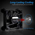 Quiet 80mm USB Fan, 5V Portable Cooling Fan for Xbox, DVR, PlayStation, Router, TV Receiver, Computer Cabinet Cooler