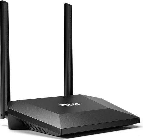DBIT N300 Easy Setup Wireless Wi-Fi Router Smart Home Internet Router - 2