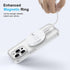 Magnetic Charger for Android Samsung, Fast Charging for Galaxy S24 Ultra, Magsafe Charger Kickstand for iPhone
