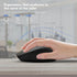 ONE-UP 2.4G Wireless Keyboard and Mouse Combo, Ergonomic Design, Silent Operation, for Mac, Windows, Laptop