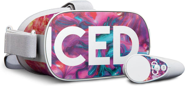 MightySkins Skin Compatible with Oculus Go Mobile VR - Juiced Up | Protective, Durable, and Unique Vinyl Decal wrap Cover | Easy to Apply, Remove, and Change Styles | Made in The USA