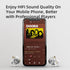 keephifi KZ EDX Pro in Ear Monitor with Mic, Wired Headphones, HiFi Stereo Stage Wired Earphone, Dual DD IEM Earbuds