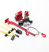 Rchobbytop 8pcs 1:10 Sets Winch TRX-4 SCX10 D90 D110 TF2 CC01 Gen7 Gen8 RC Rock Crawler Truck Mini Accessories Decor