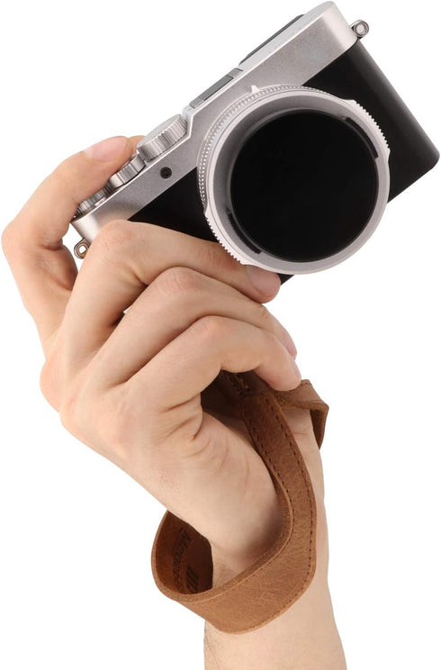 Genuine Leather Wrist Strap for SLR & DSLR Cameras