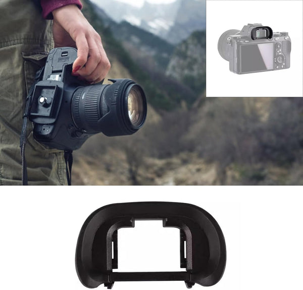 JINPIAOPIAO EP18 Silicone Eyepiece for Cameras Protects Viewfinder from Dusts and Scratches