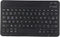 French European AZERTY Bluetooth Keyboard, 10inch Slim Portable Tablet Keyboard with Brushed Metal Texture for Phone