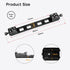 koolehaoda 300mm Lengthened Quick Release Plate Clamp Rail, Nodal Slide Bracket Mount Adapter, Compatible Arca Swiss
