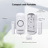 Door Window Alarm for Kids Safety, VOXON Wireless Door Alarm for Home Security Personal Security Window Alarms Sensor Burglar Door Alarm for Home, Cars, Sheds, Caravans DIY Kit Pack of 4