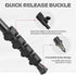 KLIOMAX 62 Inch 4-Section Camera Monopod Lightweight Aluminum Monopod with Safety Strap for DSLR, Mirrorless & Video