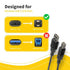 (10-Pack) (3-Feet) USB A to B Printer Cable, High Speed Transfer Scanner Printer Cord Compatible for HP Canon Dell