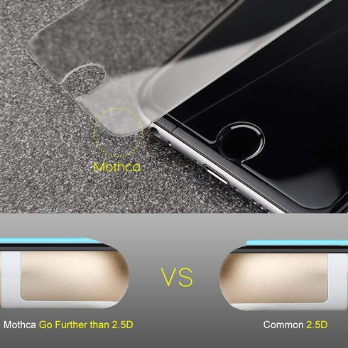 Mothca Matte Glass Screen Protector for iPhone SE 2020/2022, Anti-Glare & Anti-Fingerprint, 9H HD Clear Tempered Glass