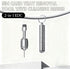 YcaeyLnaR 2pcs 2-in-1 SIM Card Tray Removal Tool with Cleaning Brush, EDC Portable Keychain, Precision Needle and Soft