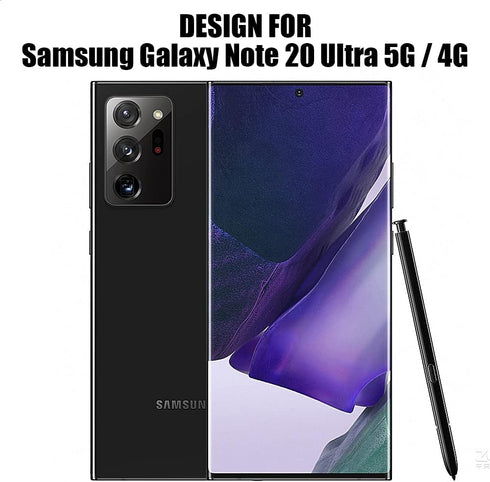 (2+2) Screen Protector for Samsung Galaxy Note 20 Ultra 5G / 4G (2 Pack), Flexible Soft TPU Film and (2 Pack) Camera