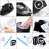 Professional Camera Cleaning Kit with Air Blower, Cleaning Swabs, Pen, and Cloth for Most Cameras, Mobile Phones,