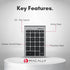 Macally Bluetooth Number Pad for Laptop - Wireless 22 Key Numeric Keypad for Data Entry, Compatible with MacBook, iPad