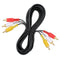 FdcLixuvol 10FT RCA Audio Video Composite Cable, AV Cable Red/White/Yellow 3 Male to