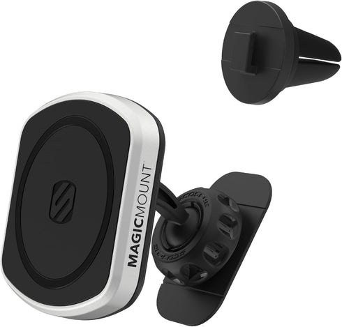 Scosche MP2DVM MagicMount Pro2 Magnetic Cell Phone Holder, Adhesive Car Dashboard Mount with