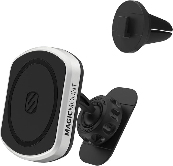 Scosche MP2DVM MagicMount Pro2 Magnetic Cell Phone Holder, Adhesive Car Dashboard Mount with