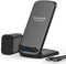 NANAMI Fast Wireless Charger, Qi Certified Charging Stand with QC3.0 Adapter for iPhone 15/14/13/12/SE 2020/11/XS Max,